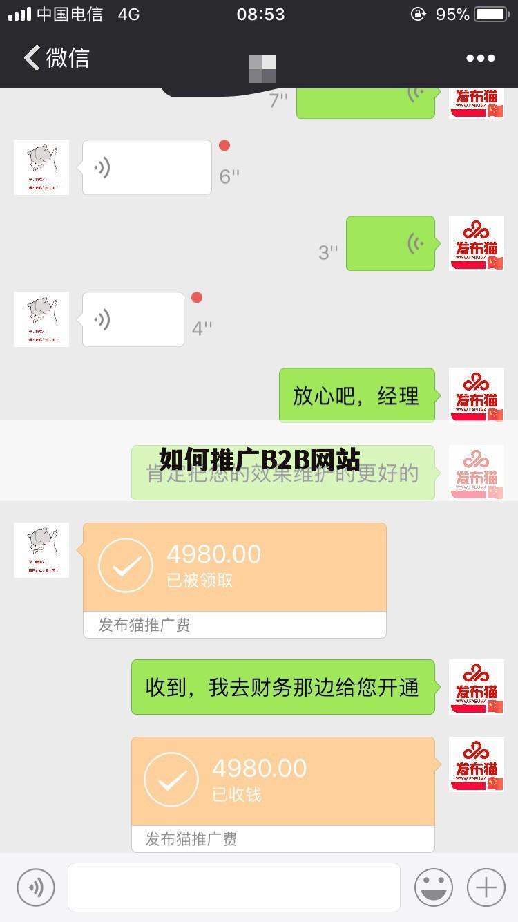 如何推广B2B网站