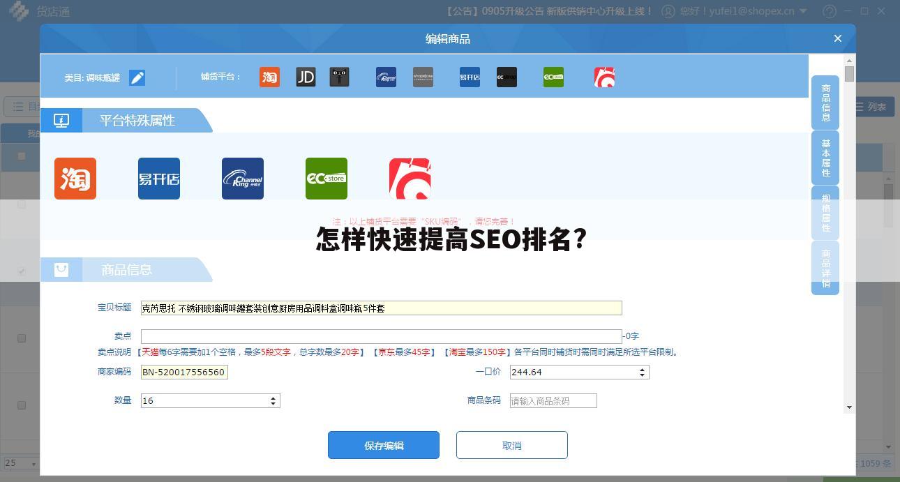 怎样快速提高SEO排名?