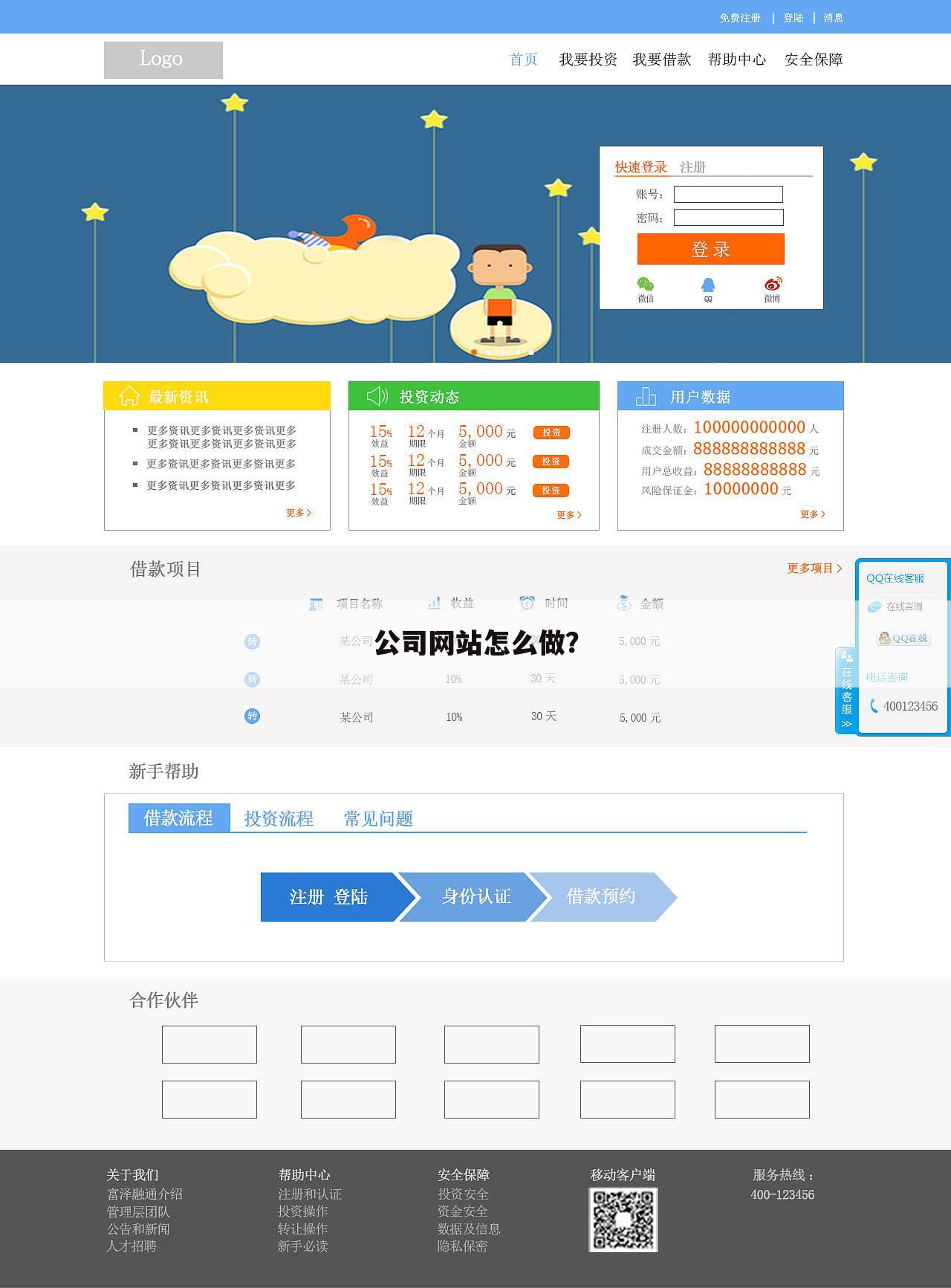 公司网站怎么做?