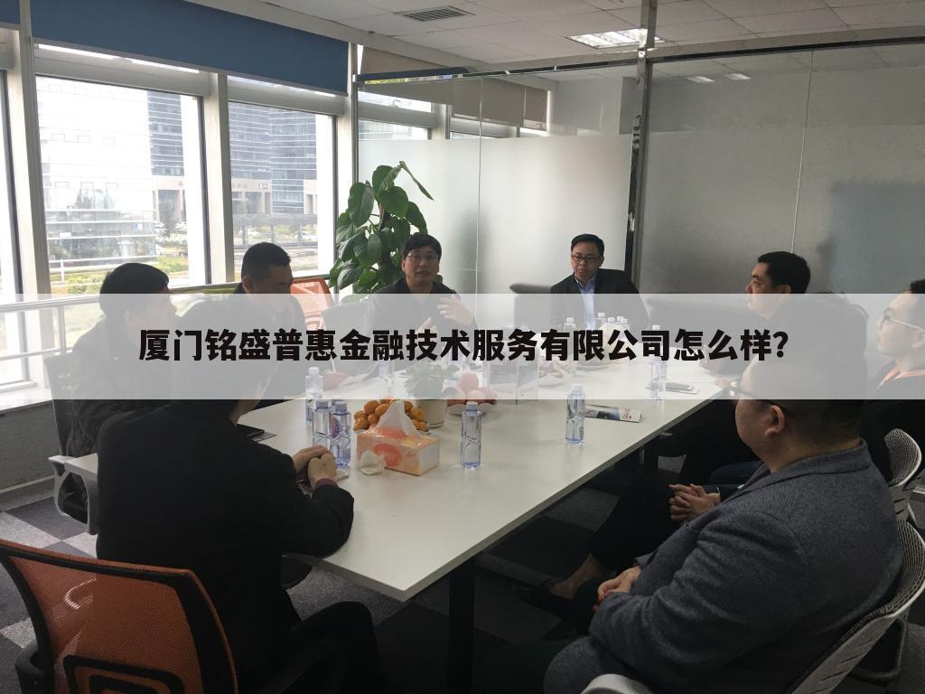 厦门铭盛普惠金融技术服务有限公司怎么样？