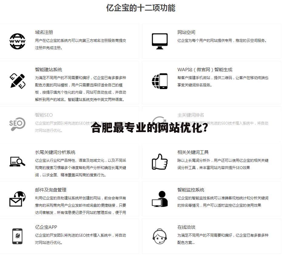 合肥最专业的网站优化?