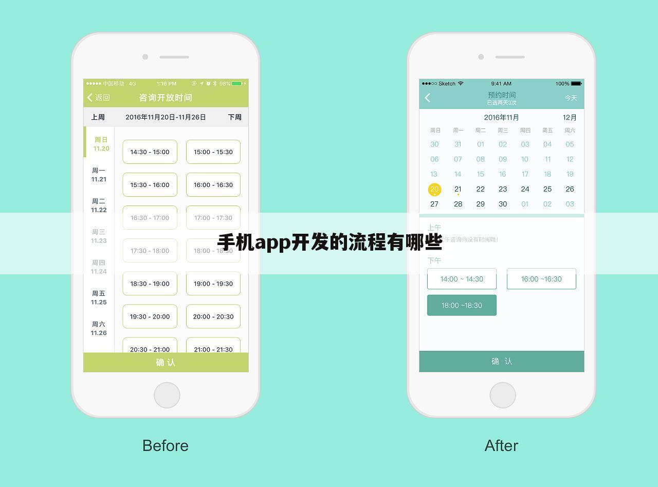手机app开发的流程有哪些