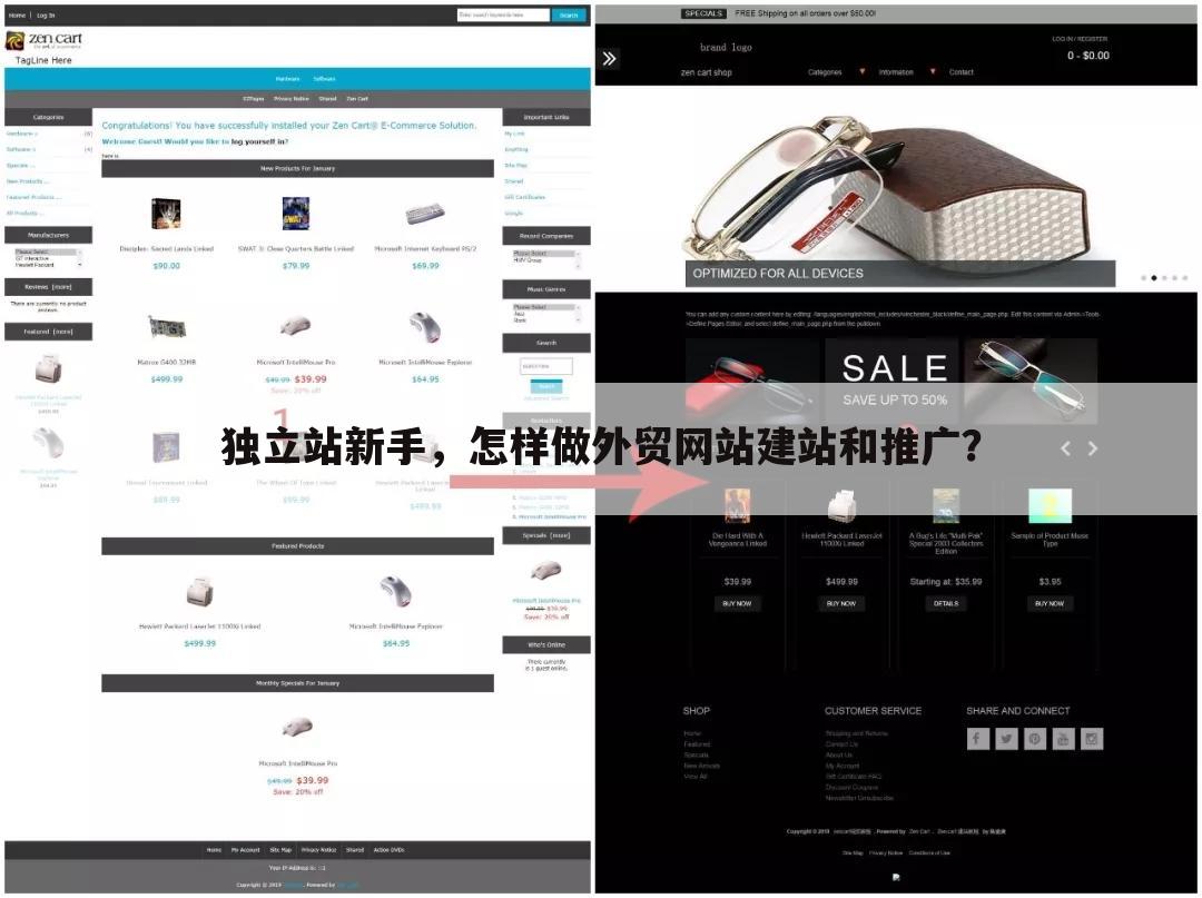 独立站新手,怎样做外贸网站建站和推广?