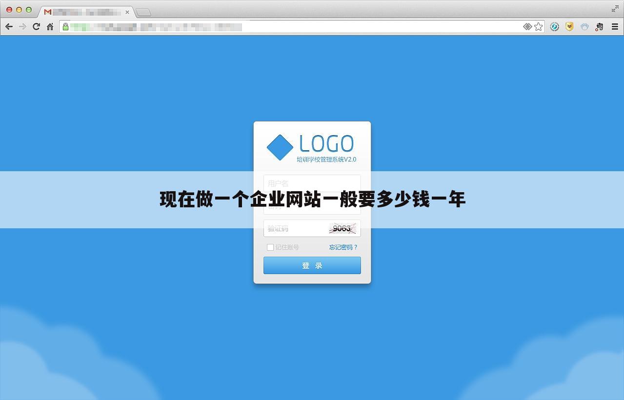 现在做一个企业网站一般要多少钱一年