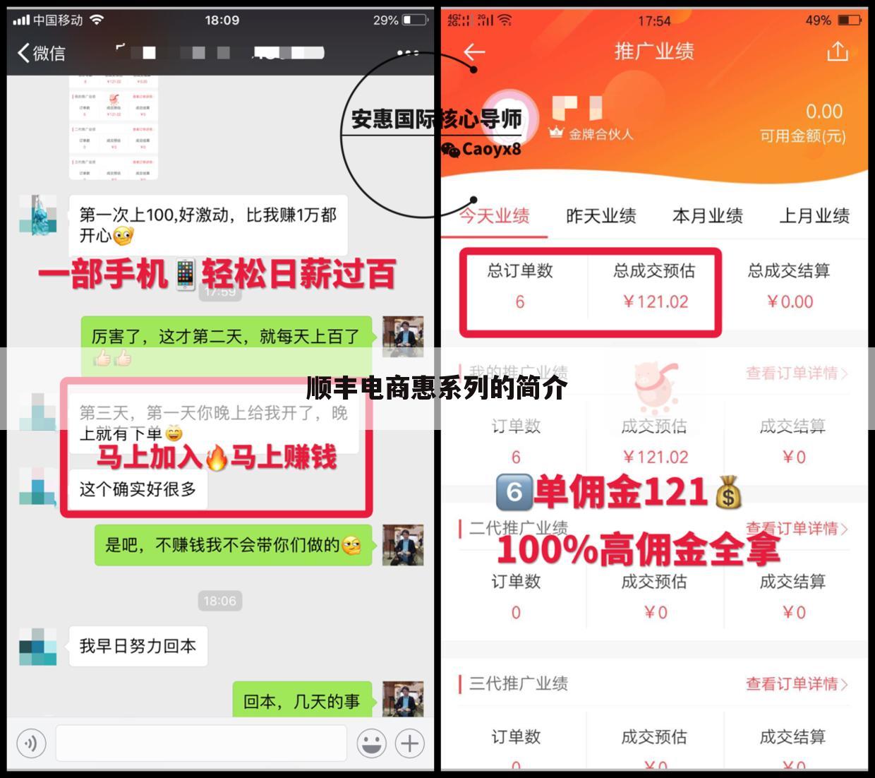 顺丰电商惠系列的简介