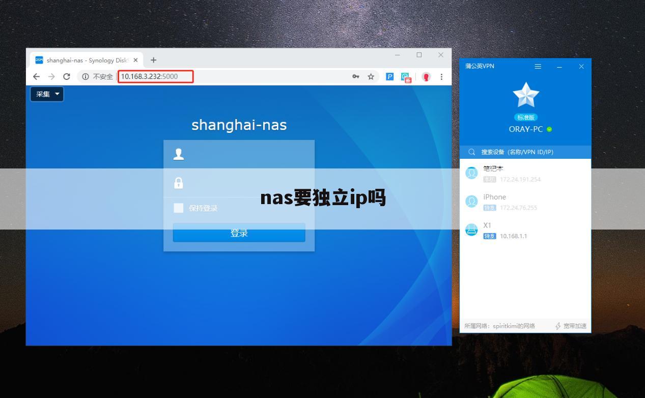 nas要独立ip吗