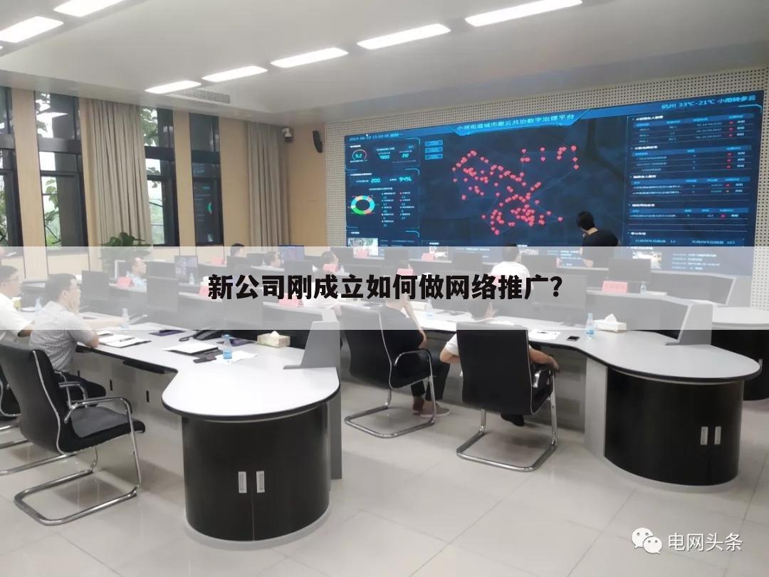 新公司刚成立如何做网络推广?