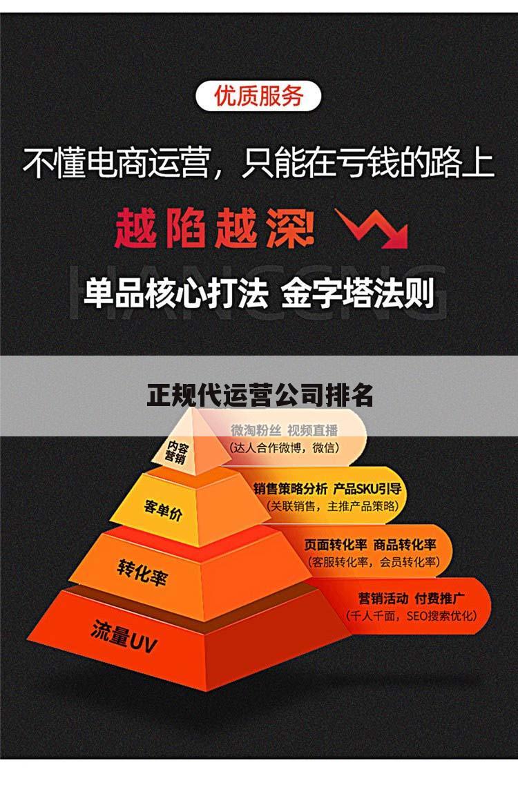 正规代运营公司排名