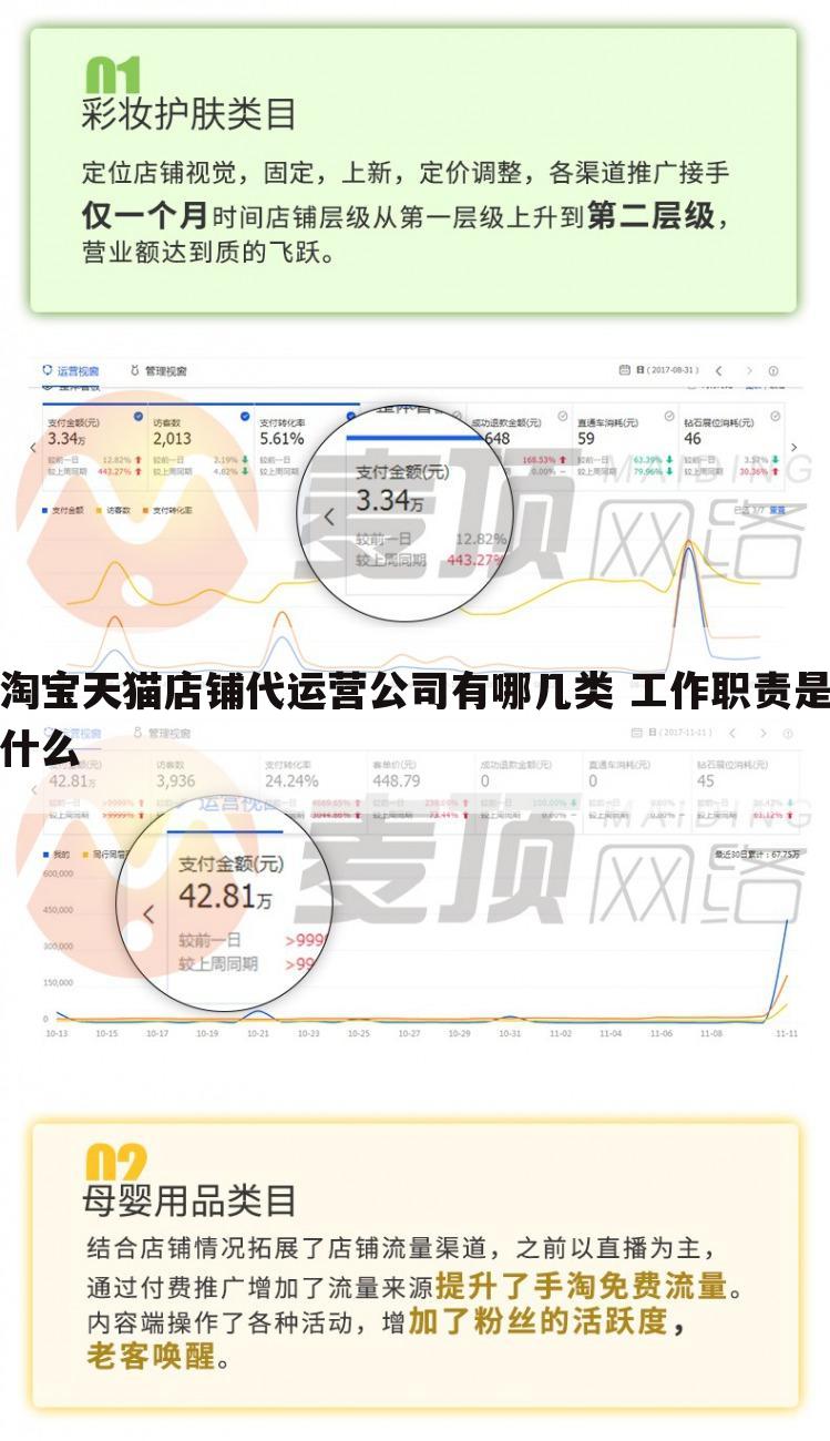 淘宝天猫店铺代运营公司有哪几类 工作职责是什么