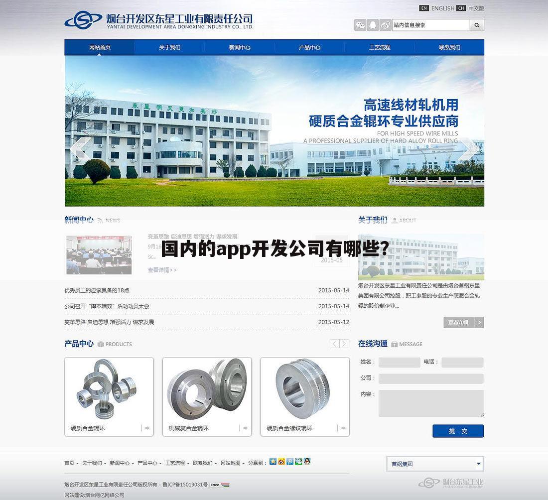 国内的app开发公司有哪些?