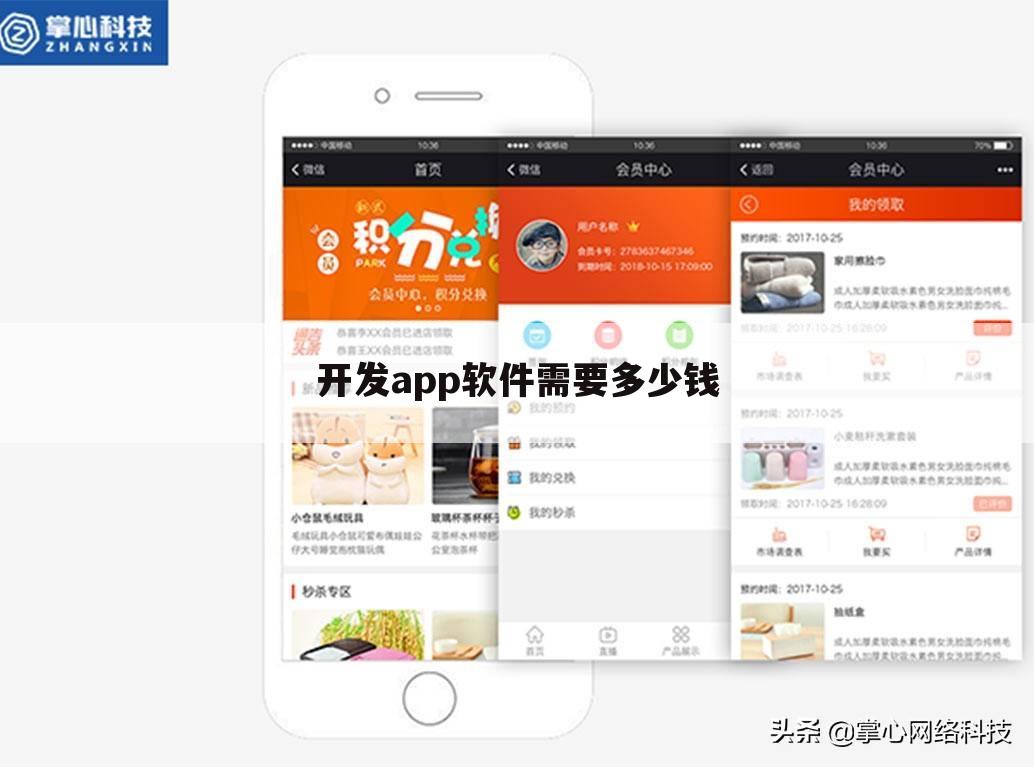 开发app软件需要多少钱