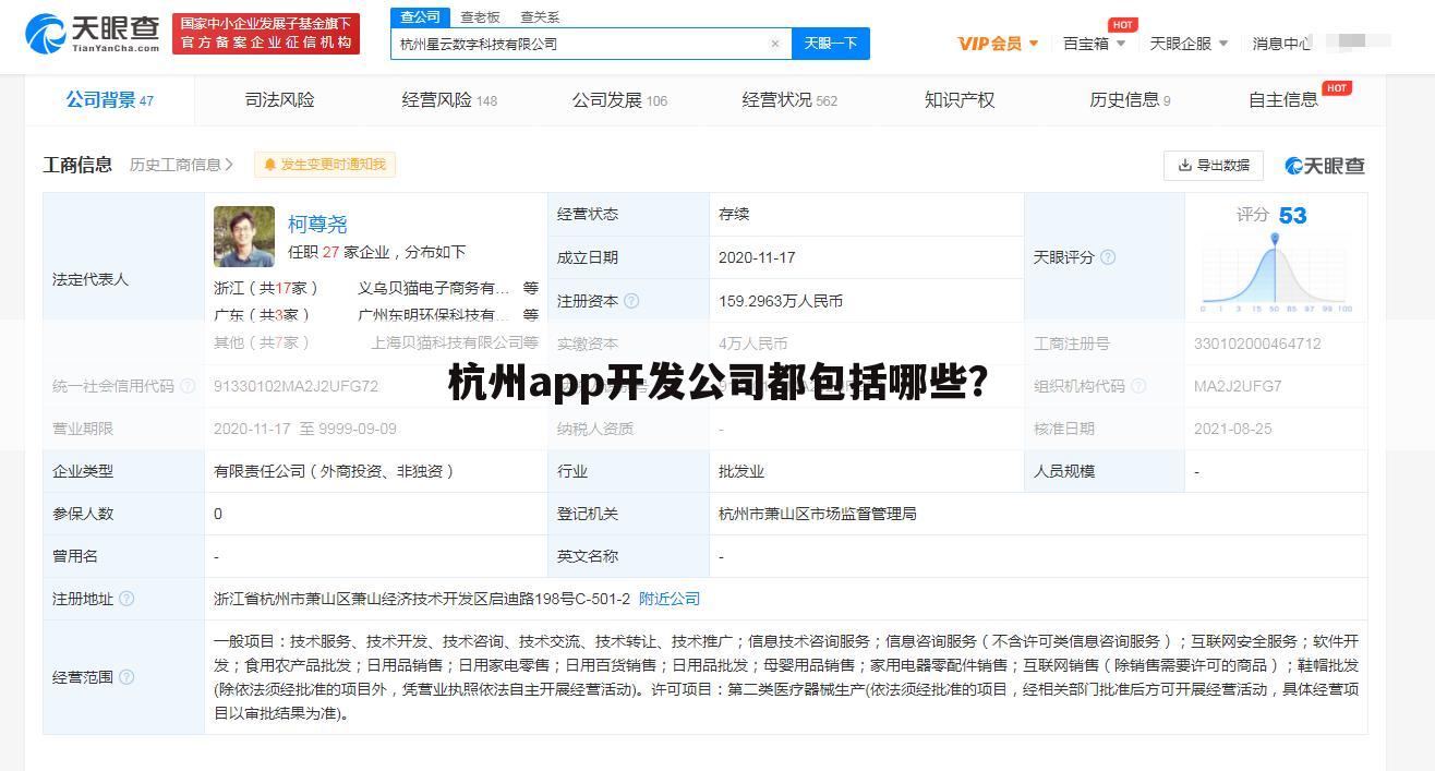 杭州app开发公司都包括哪些?