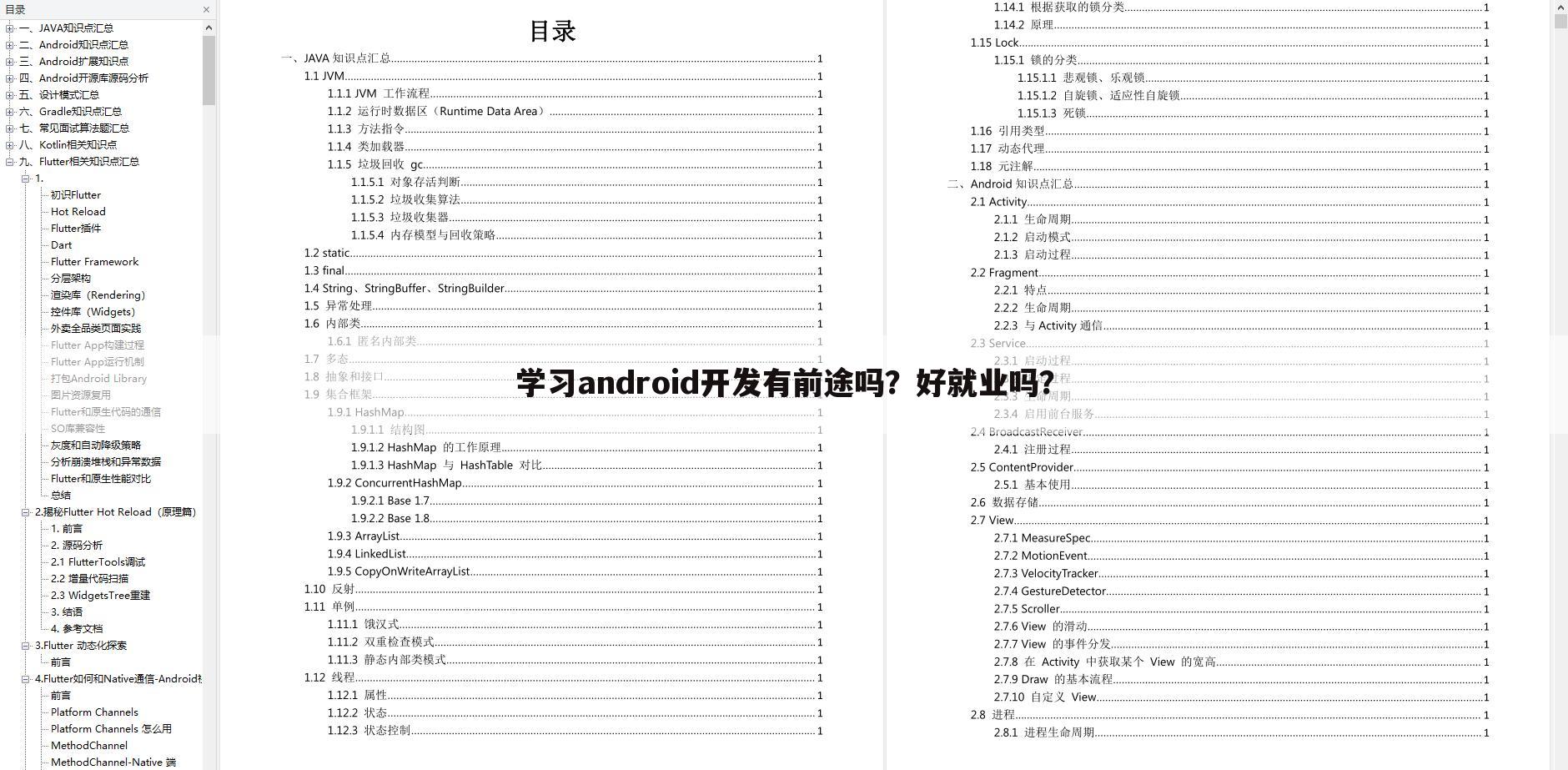学习android开发有前途吗？好就业吗？