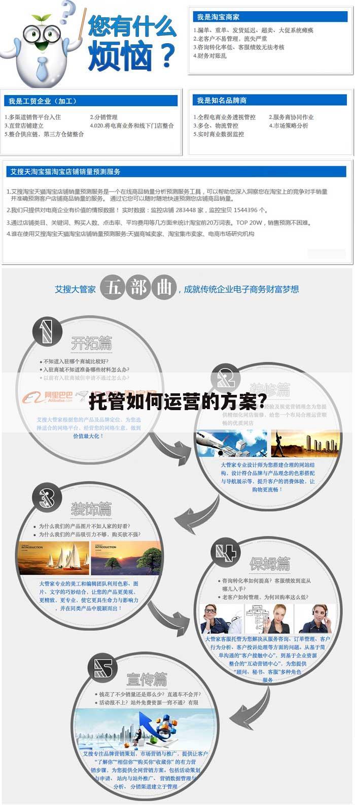 托管如何运营的方案?