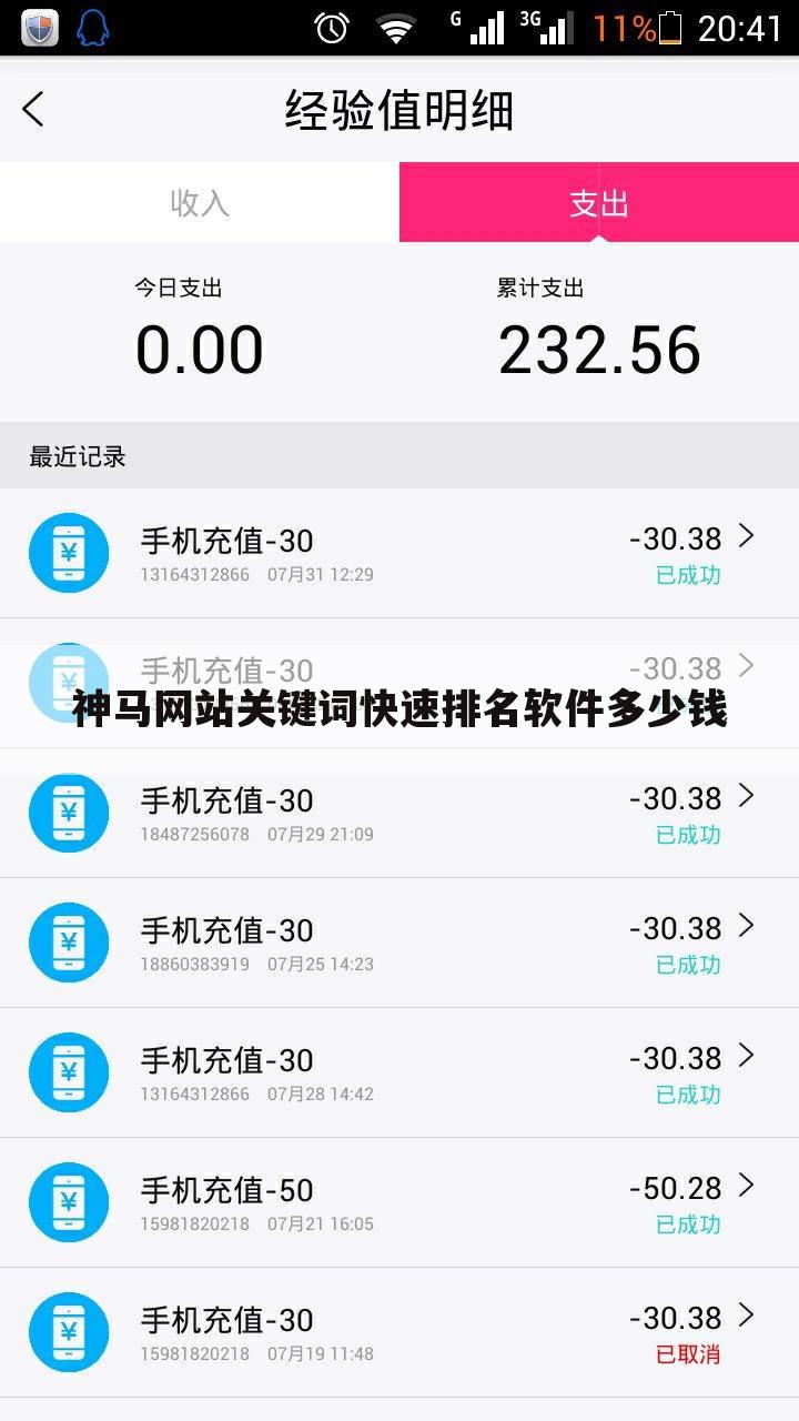神马网站关键词快速排名软件多少钱