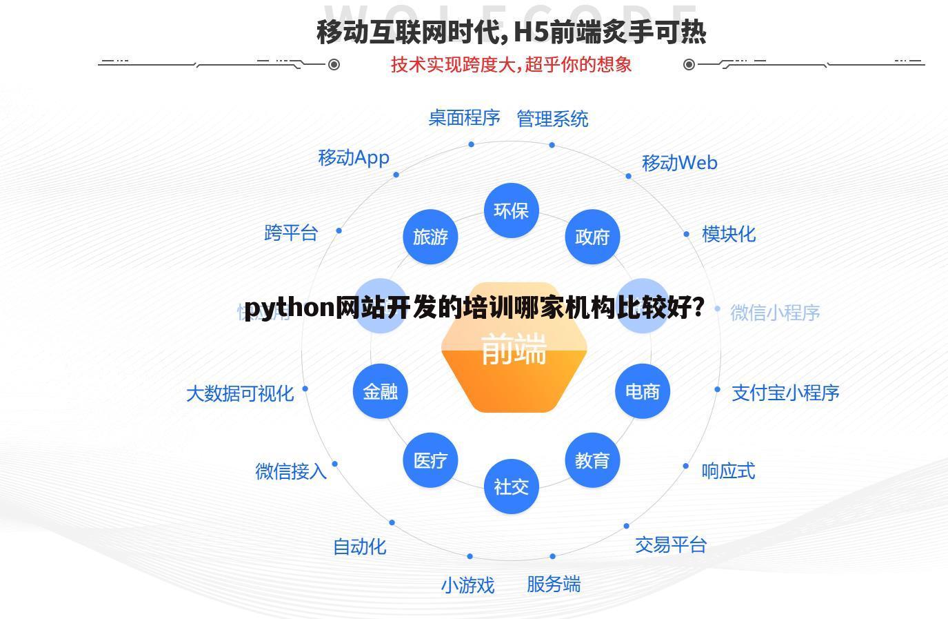 python网站开发的培训哪家机构比较好？