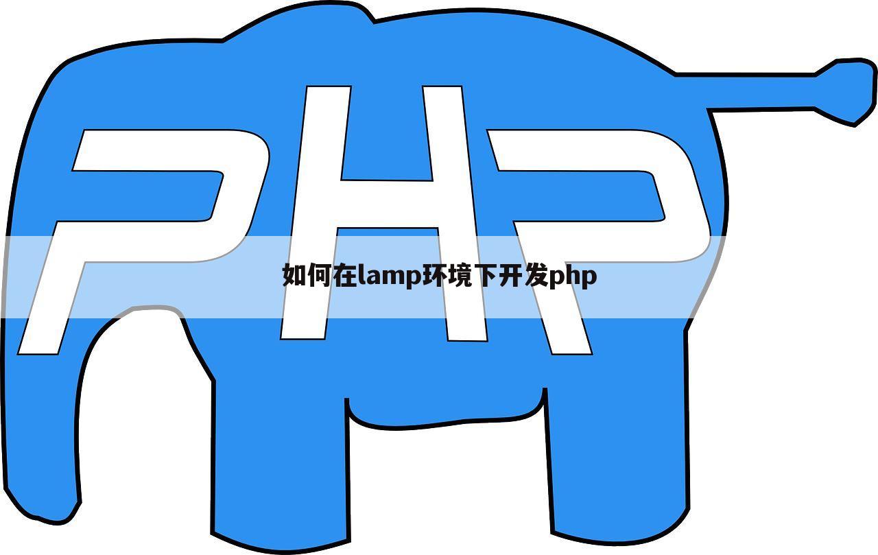 如何在lamp环境下开发php