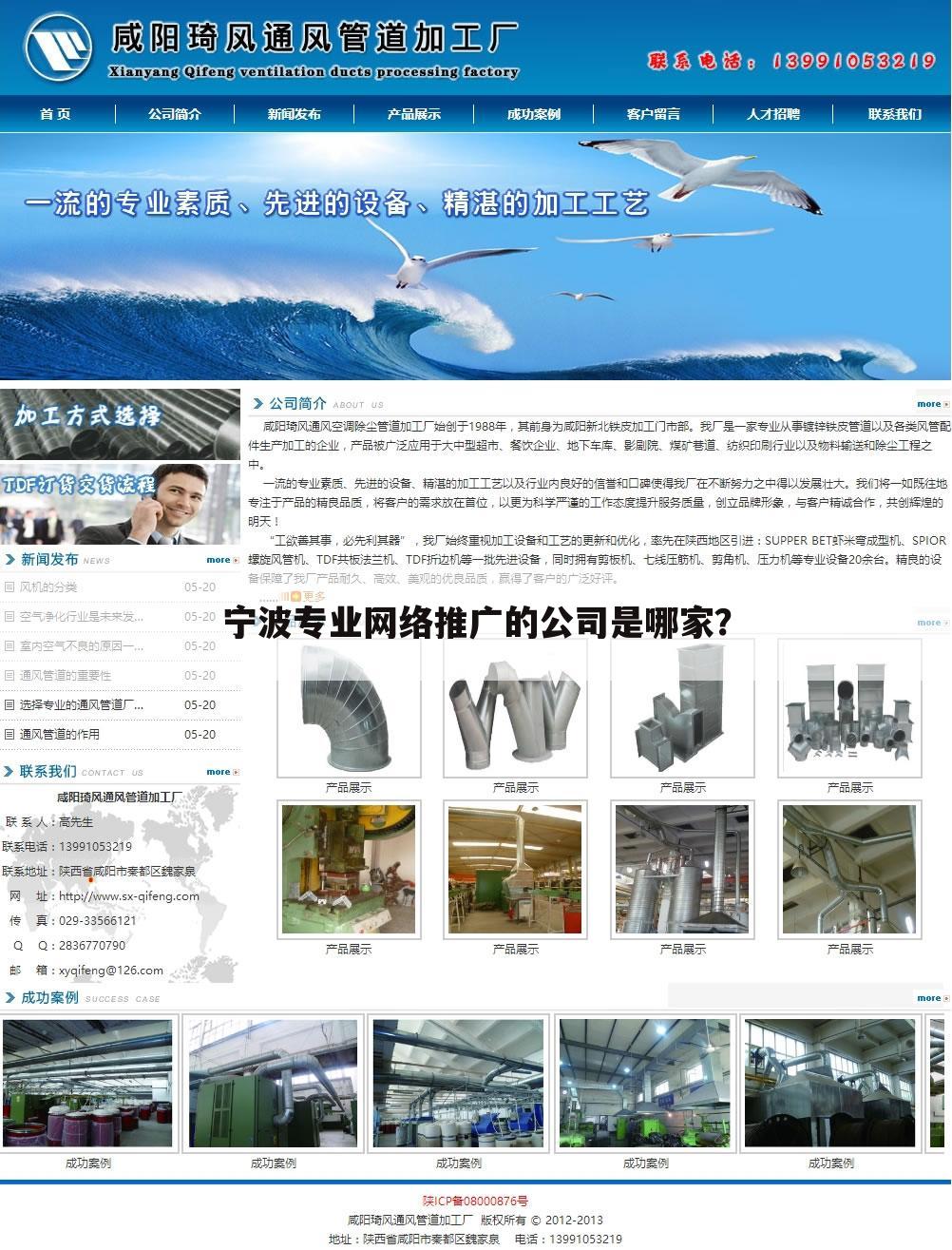 宁波专业网络推广的公司是哪家?