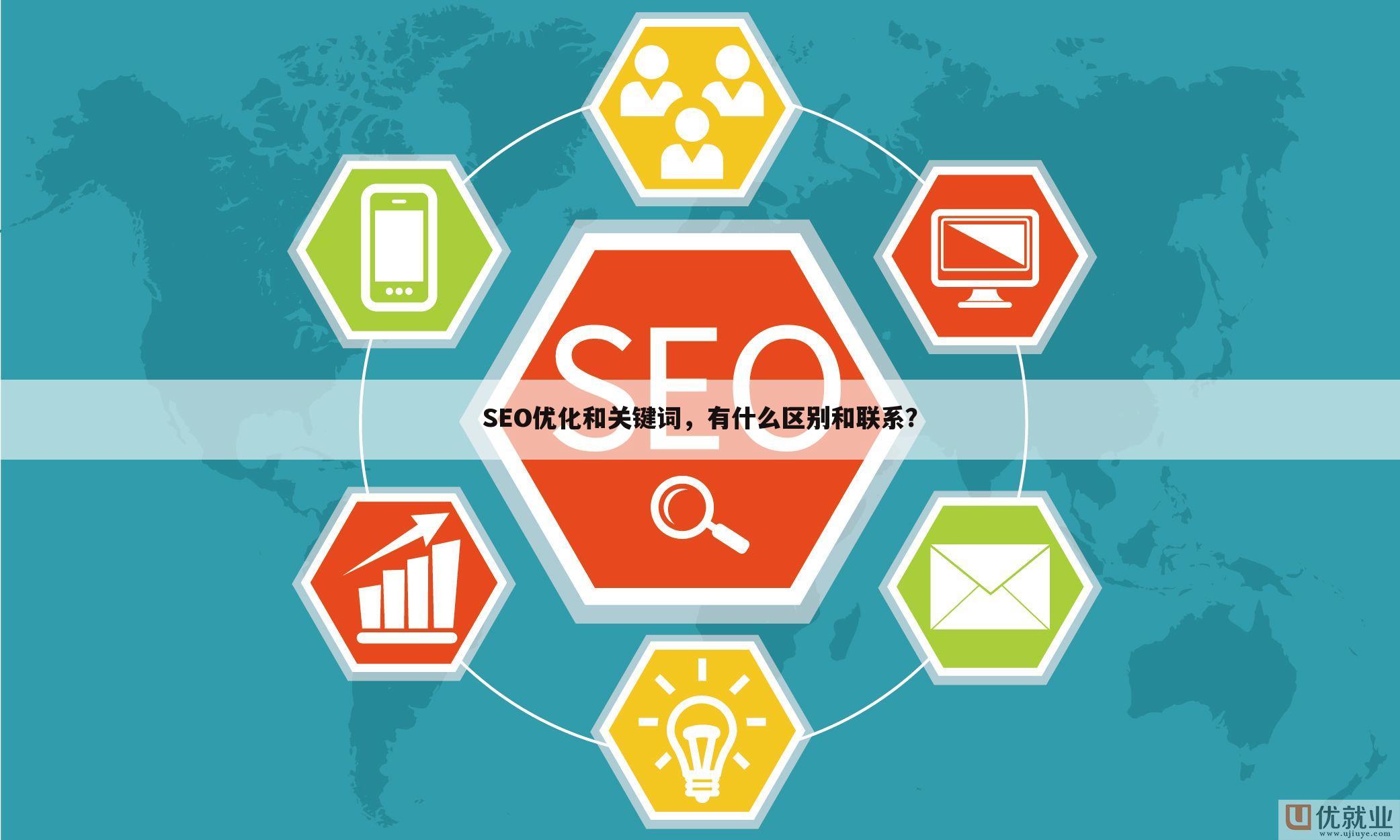 SEO优化和关键词，有什么区别和联系？