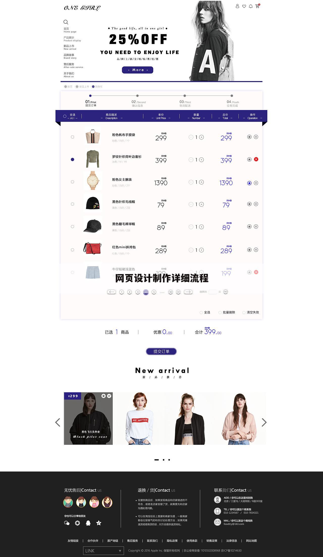 网页设计制作详细流程