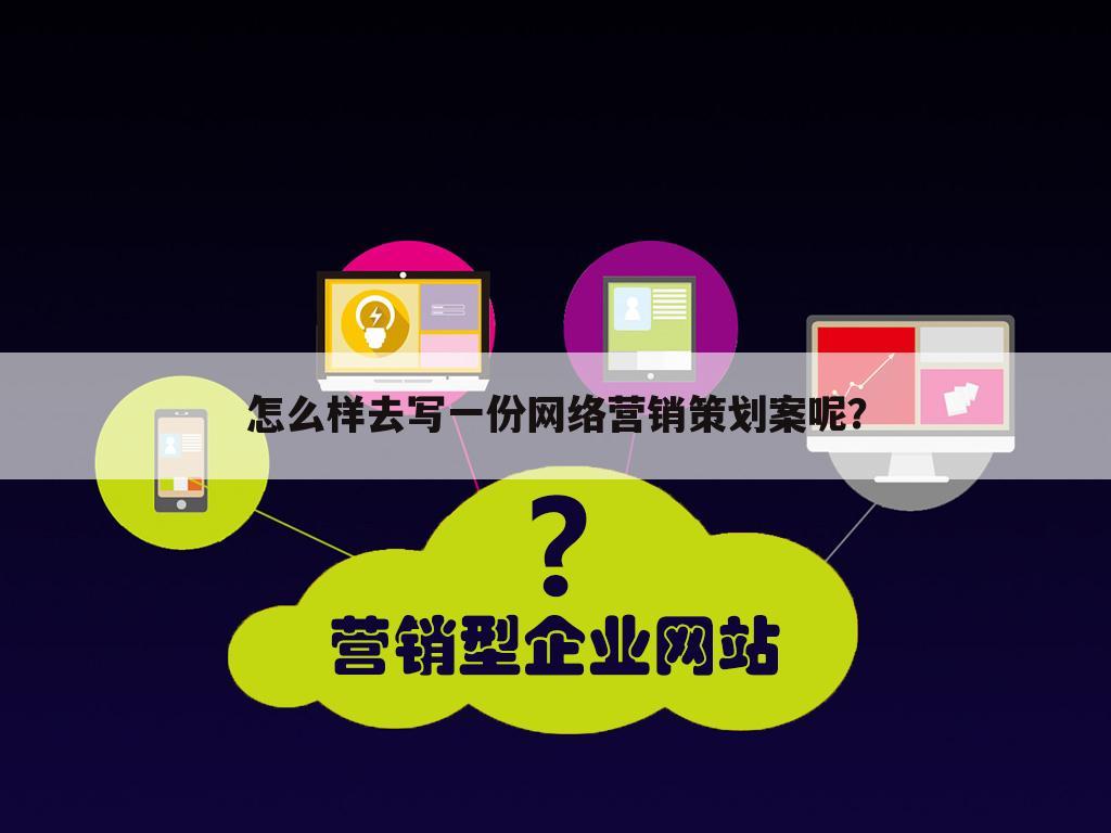 怎么样去写一份网络营销策划案呢?