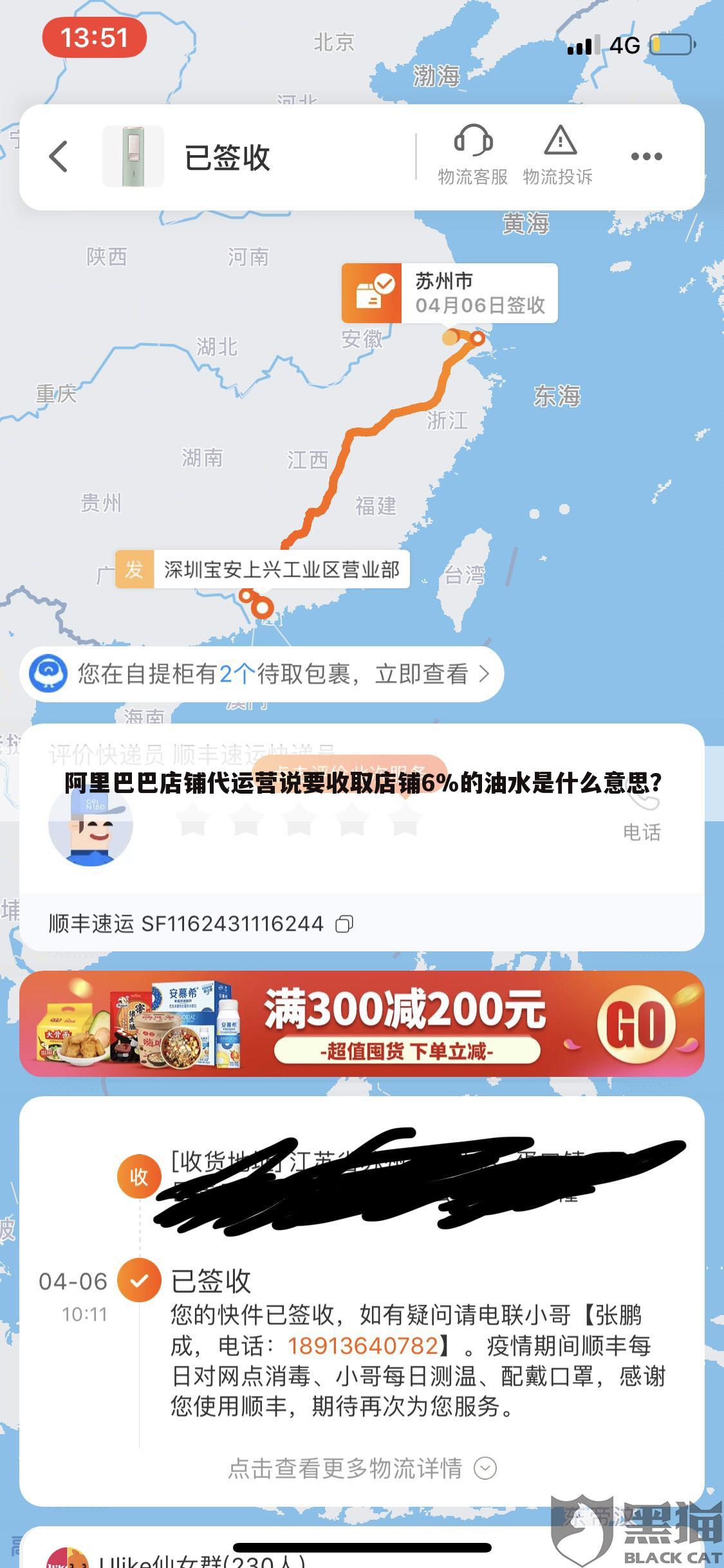 阿里巴巴店铺代运营说要收取店铺6％的油水是什么意思？
