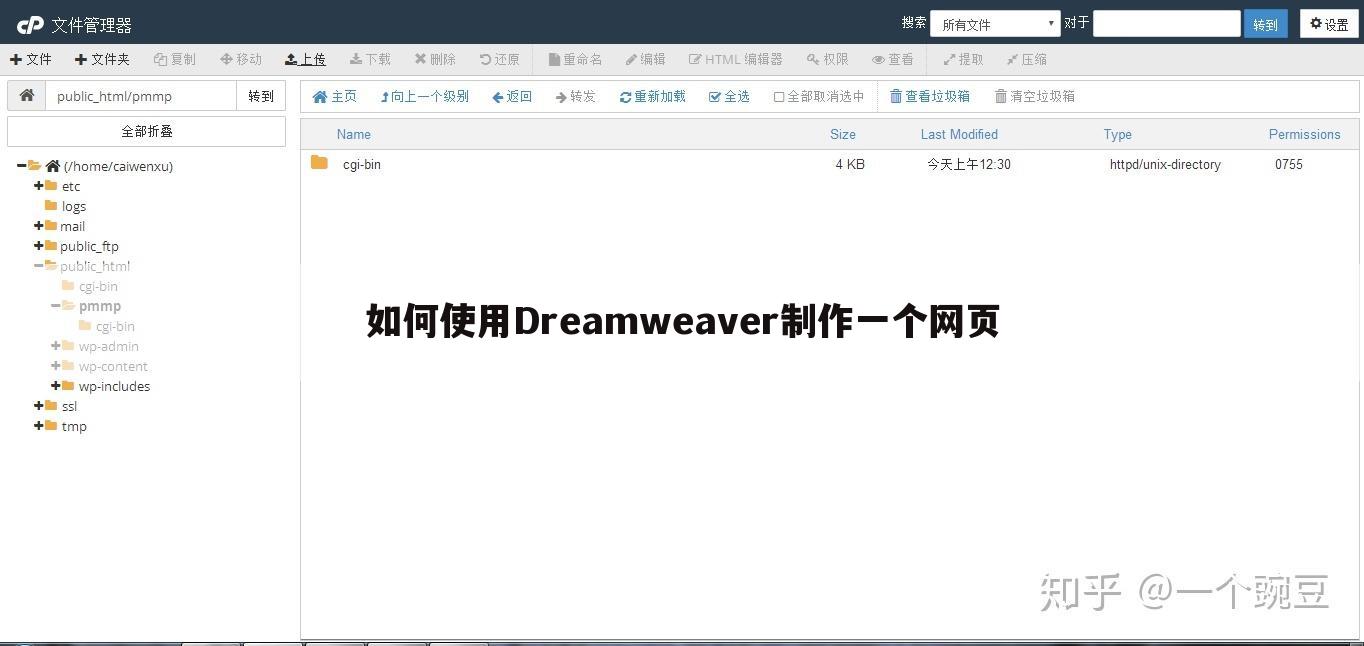 如何使用Dreamweaver制作一个网页