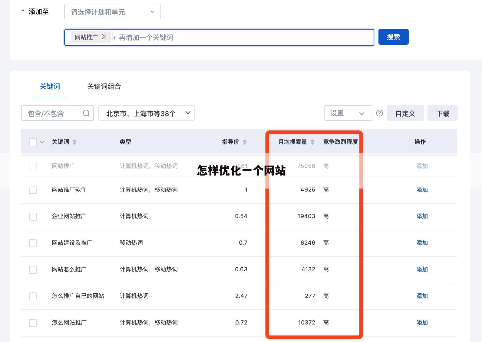 怎样优化一个网站