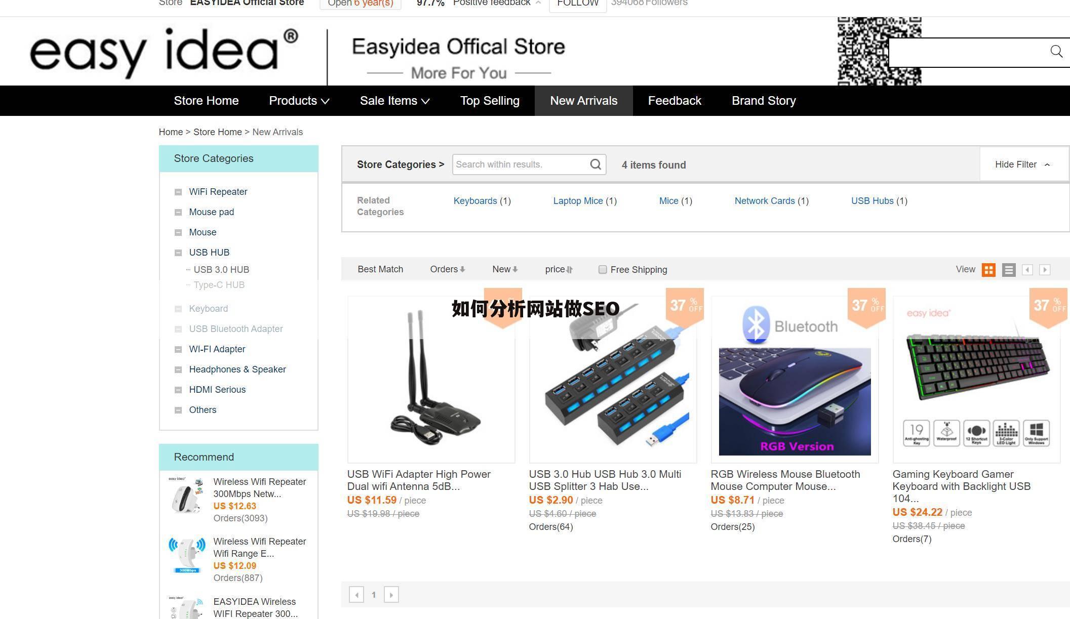 如何分析网站做SEO