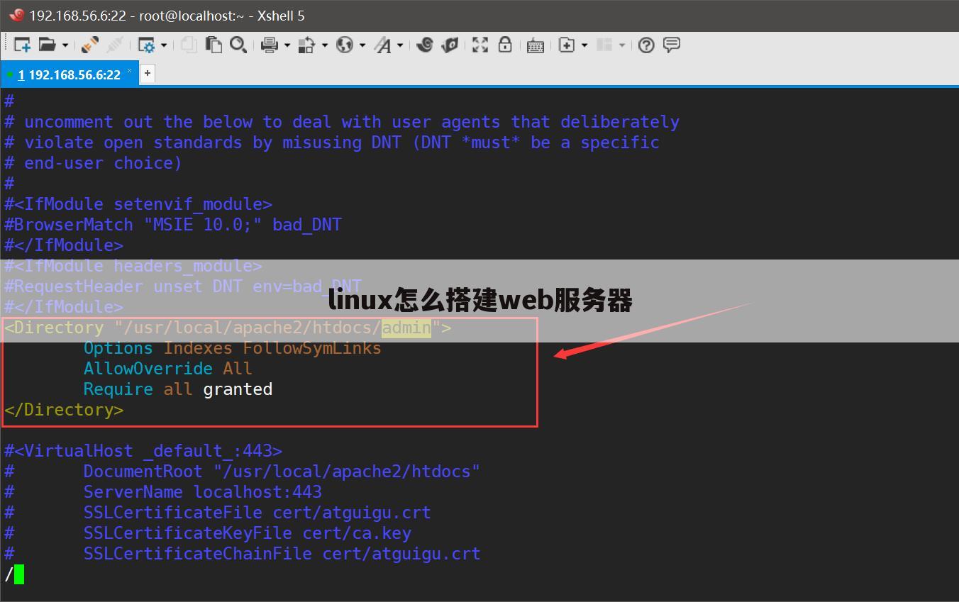 linux怎么搭建web服务器