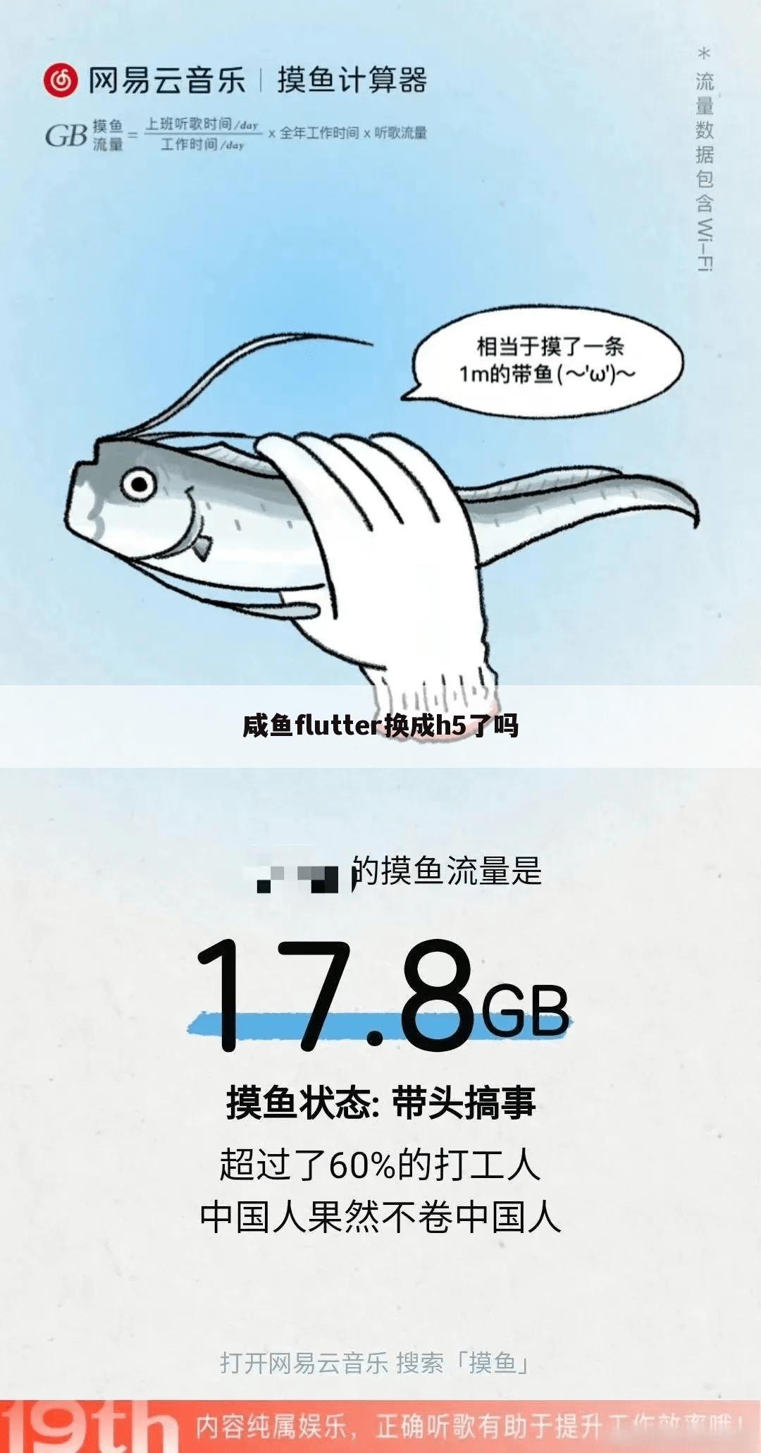 咸鱼flutter换成h5了吗
