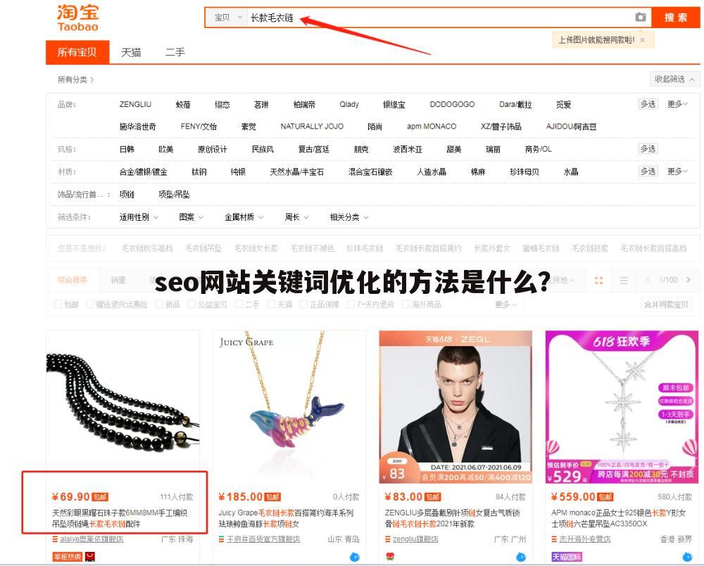 seo网站关键词优化的方法是什么?