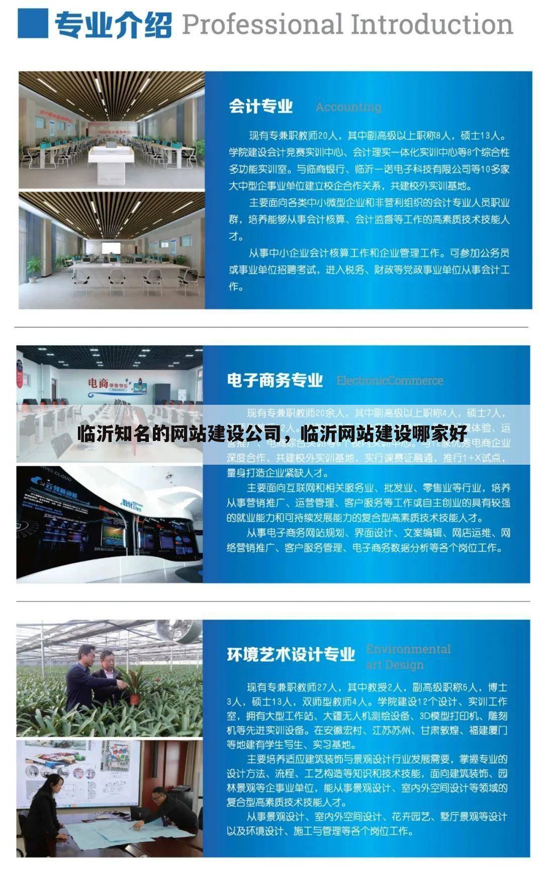 临沂知名的网站建设公司，临沂网站建设哪家好