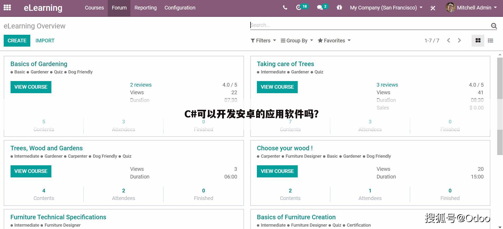 C#可以开发安卓的应用软件吗?