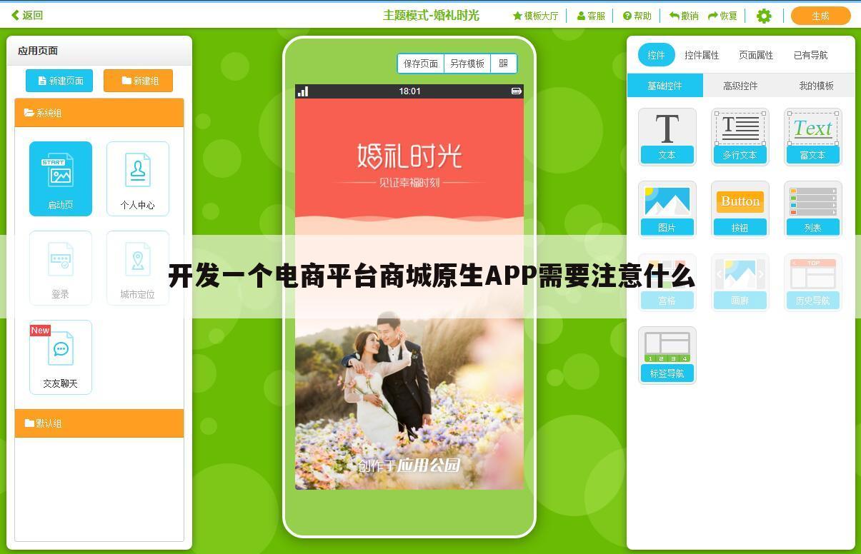 开发一个电商平台商城原生APP需要注意什么