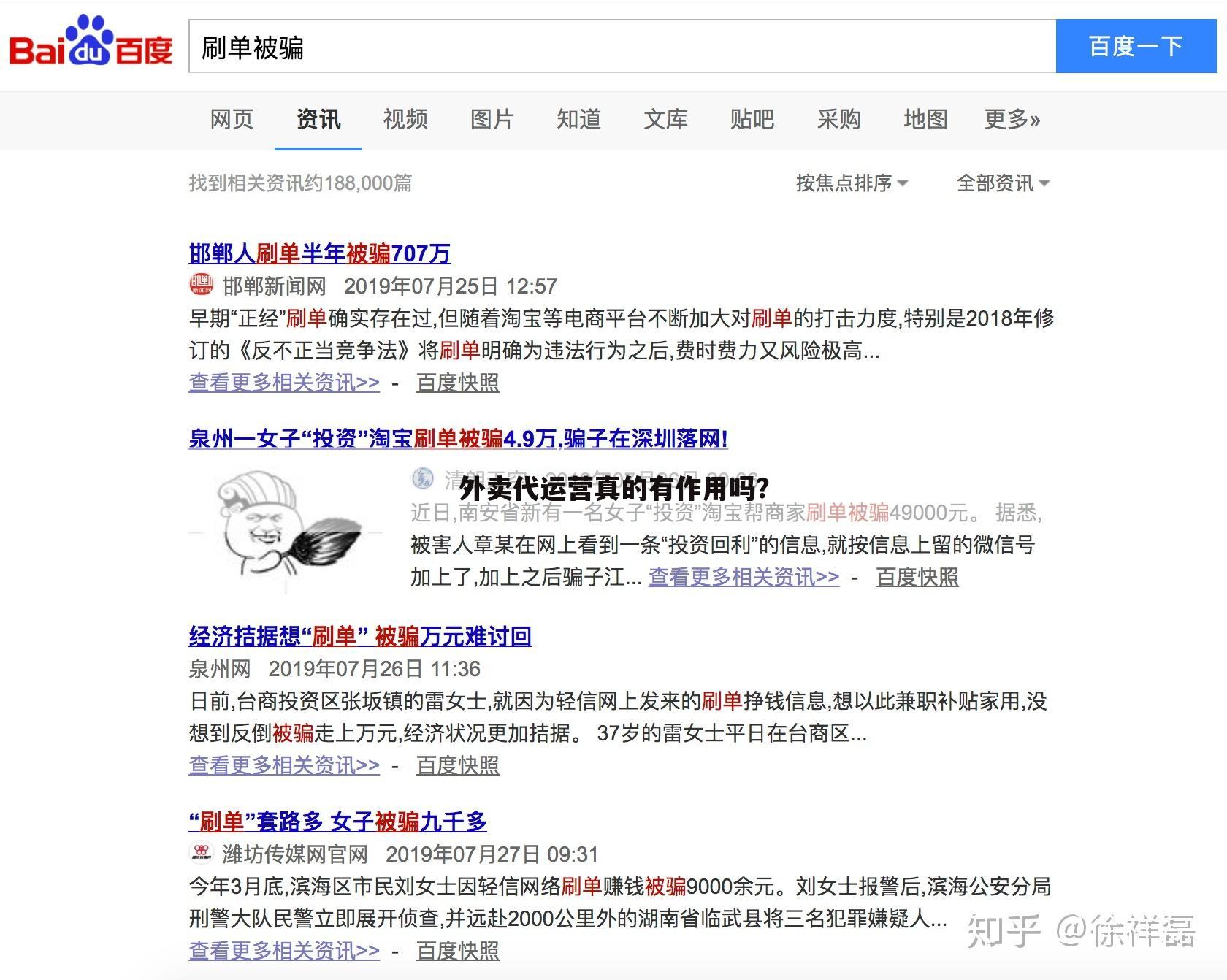 外卖代运营真的有作用吗?