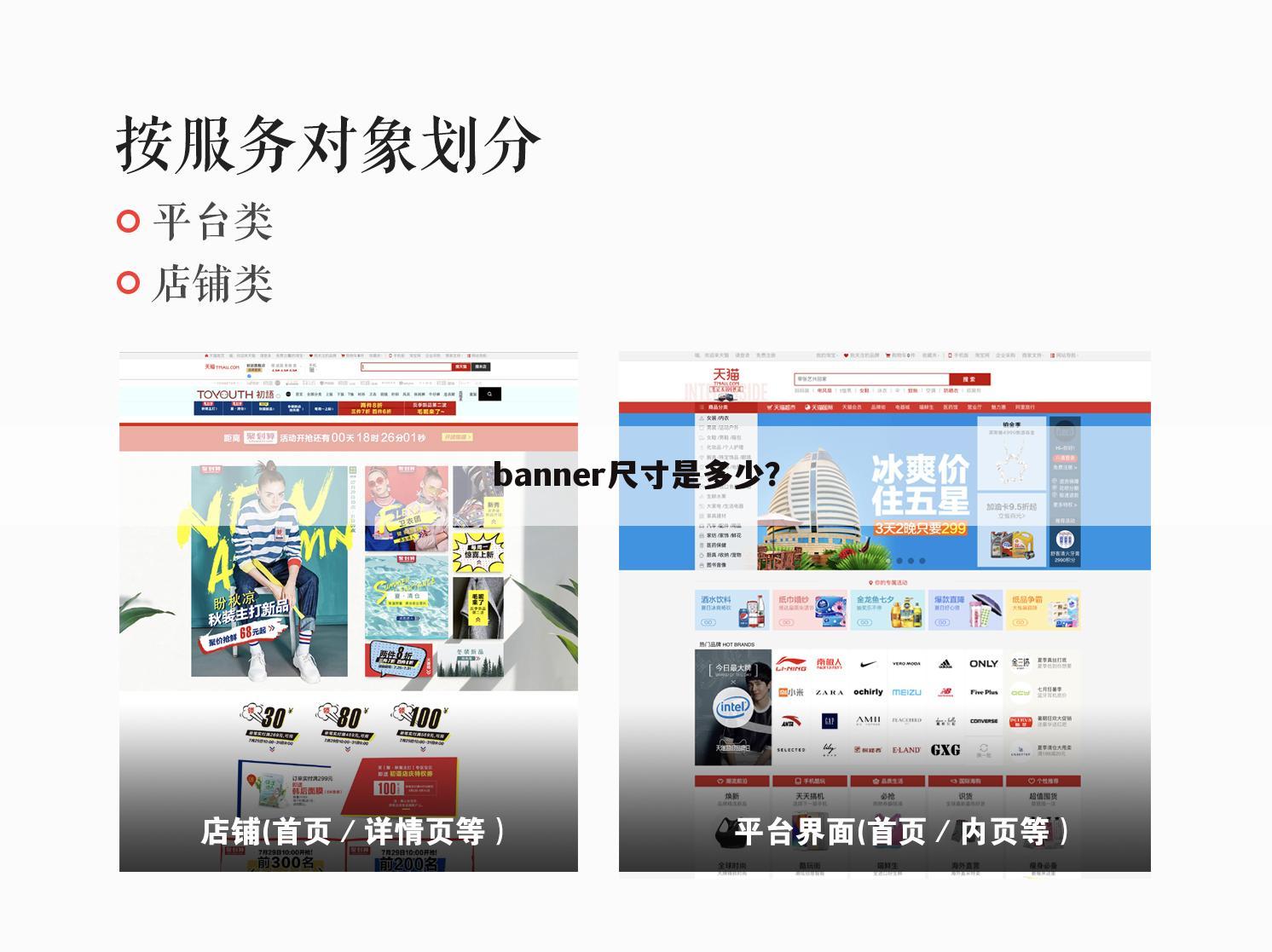 banner尺寸是多少？