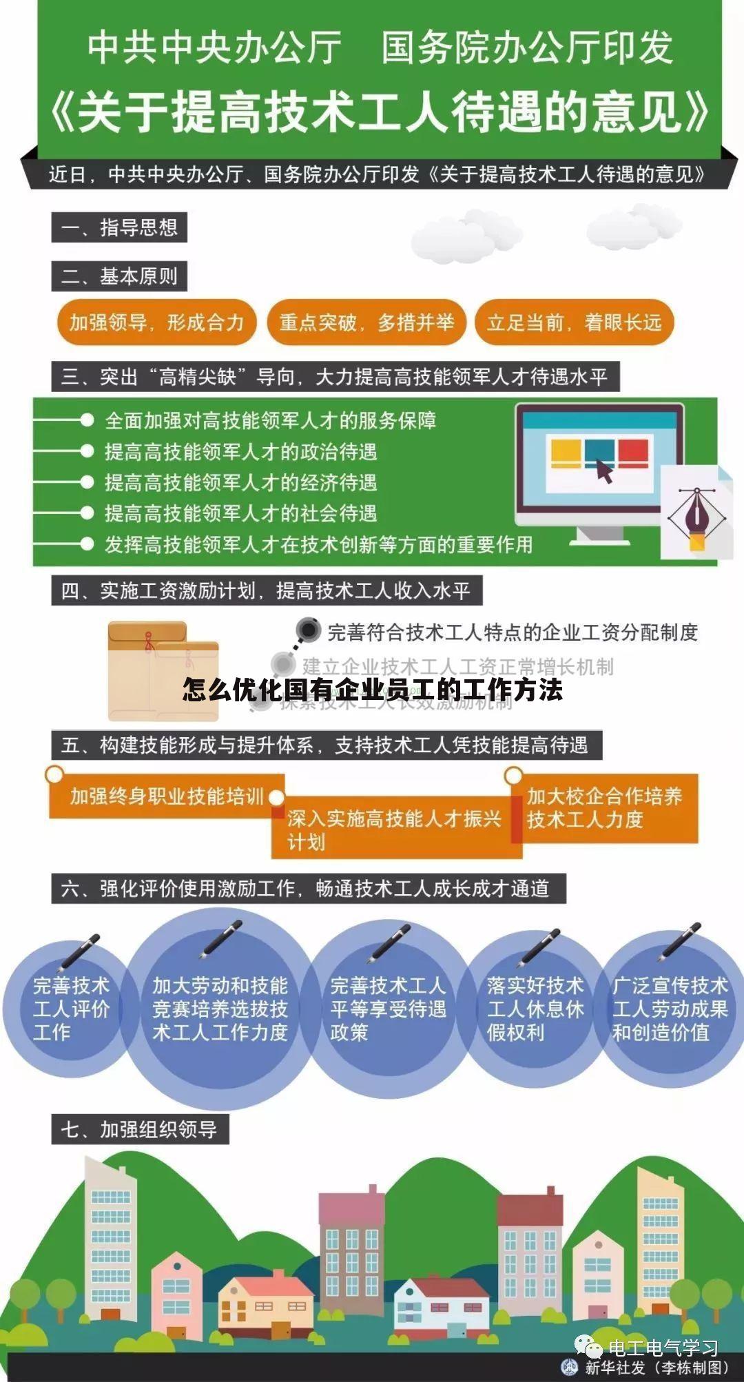 怎么优化国有企业员工的工作方法