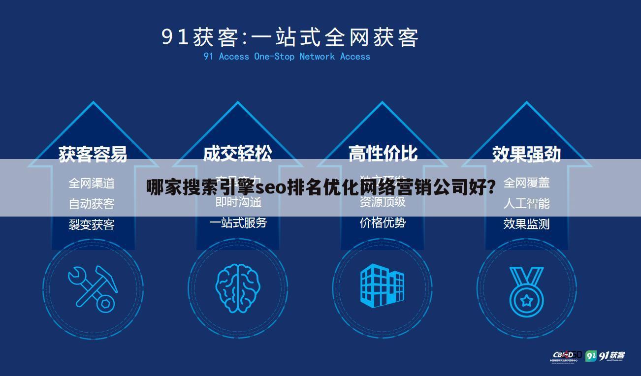 哪家搜索引擎seo排名优化网络营销公司好?