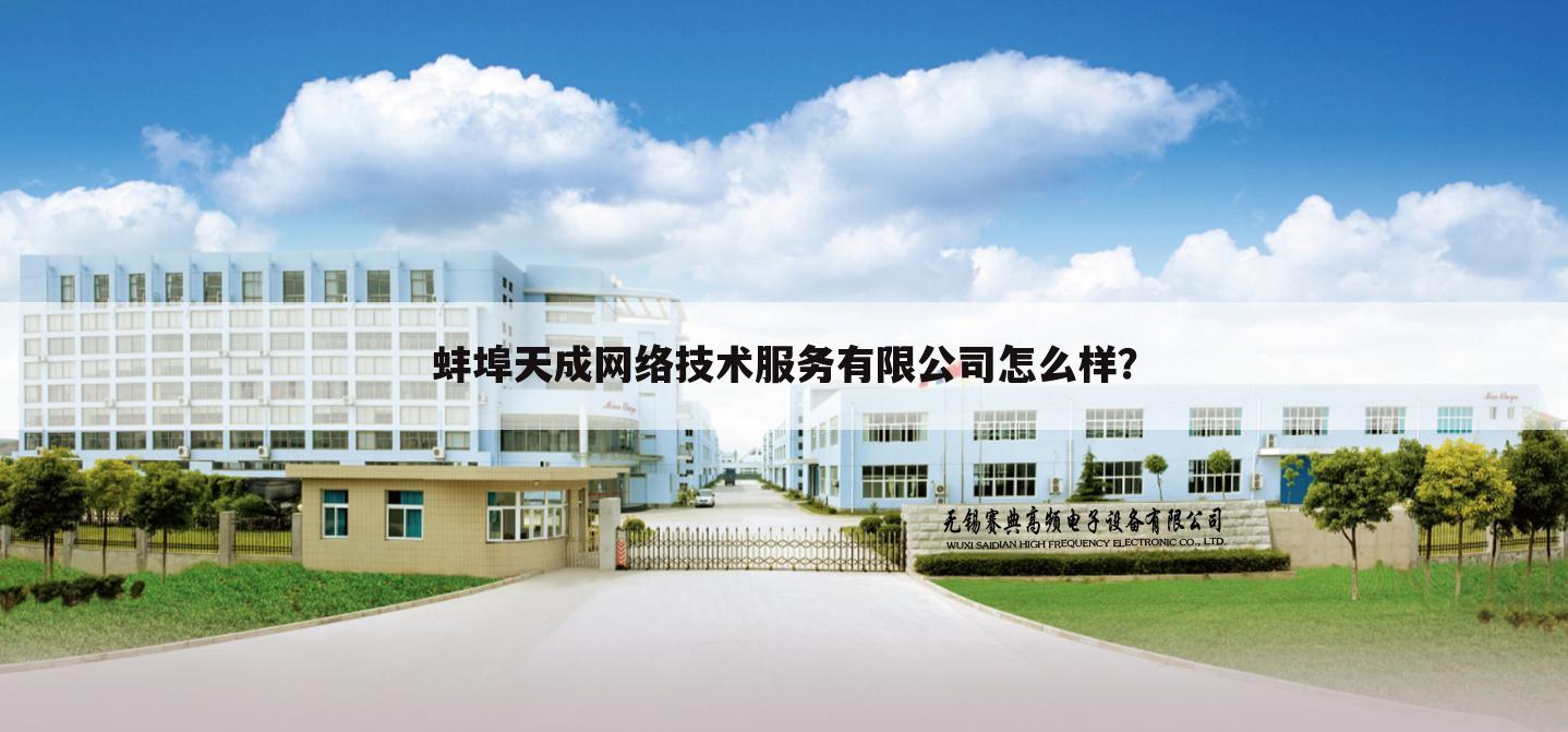 蚌埠天成网络技术服务有限公司怎么样？
