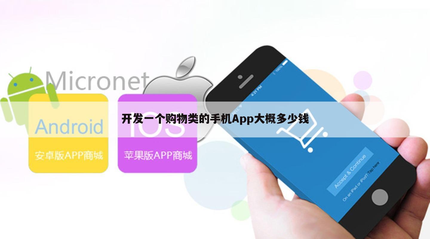 开发一个购物类的手机App大概多少钱