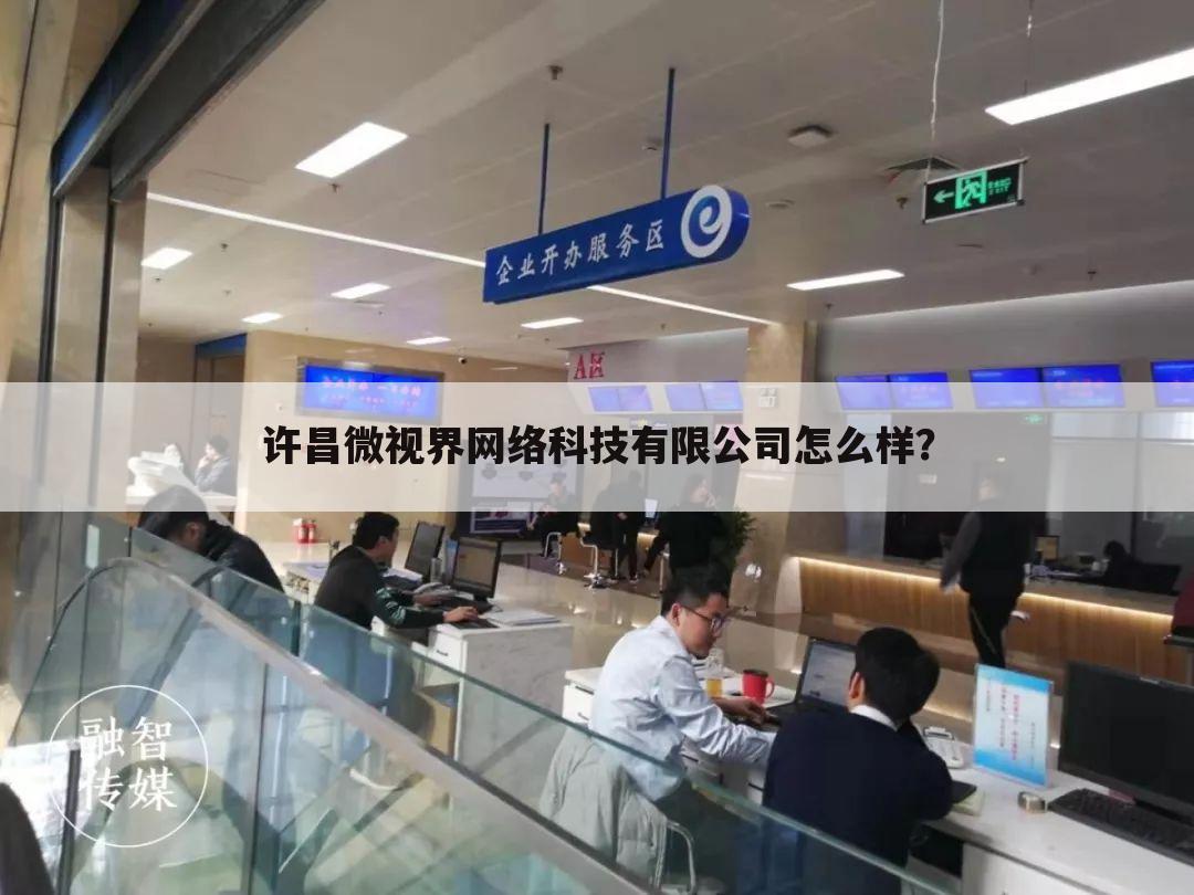 许昌微视界网络科技有限公司怎么样?