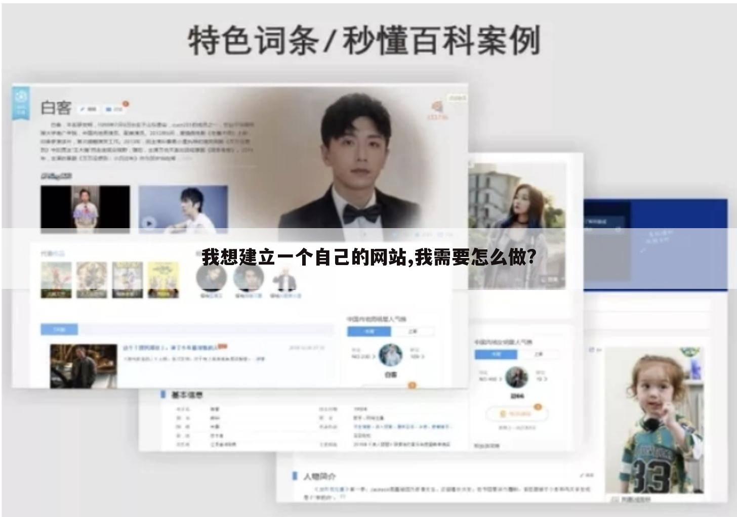 我想建立一个自己的网站,我需要怎么做?