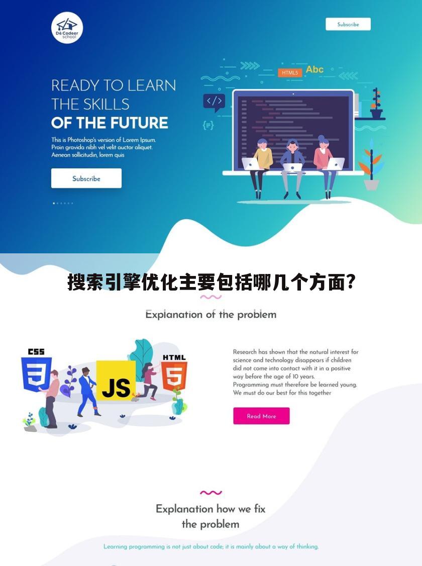 搜索引擎优化主要包括哪几个方面?