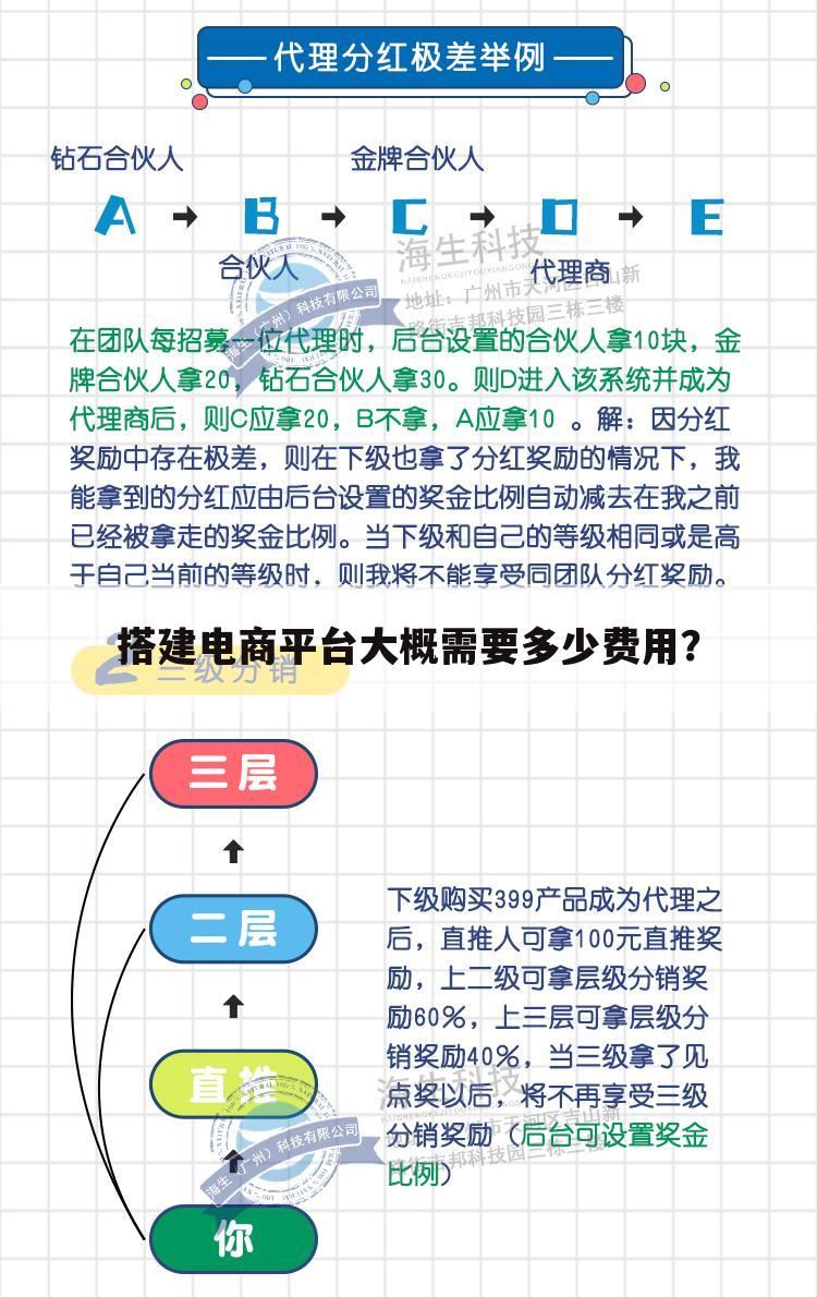 搭建电商平台大概需要多少费用？