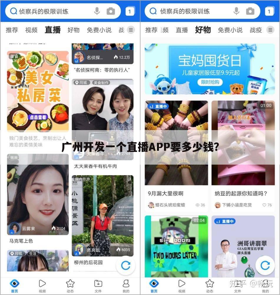 广州开发一个直播APP要多少钱?