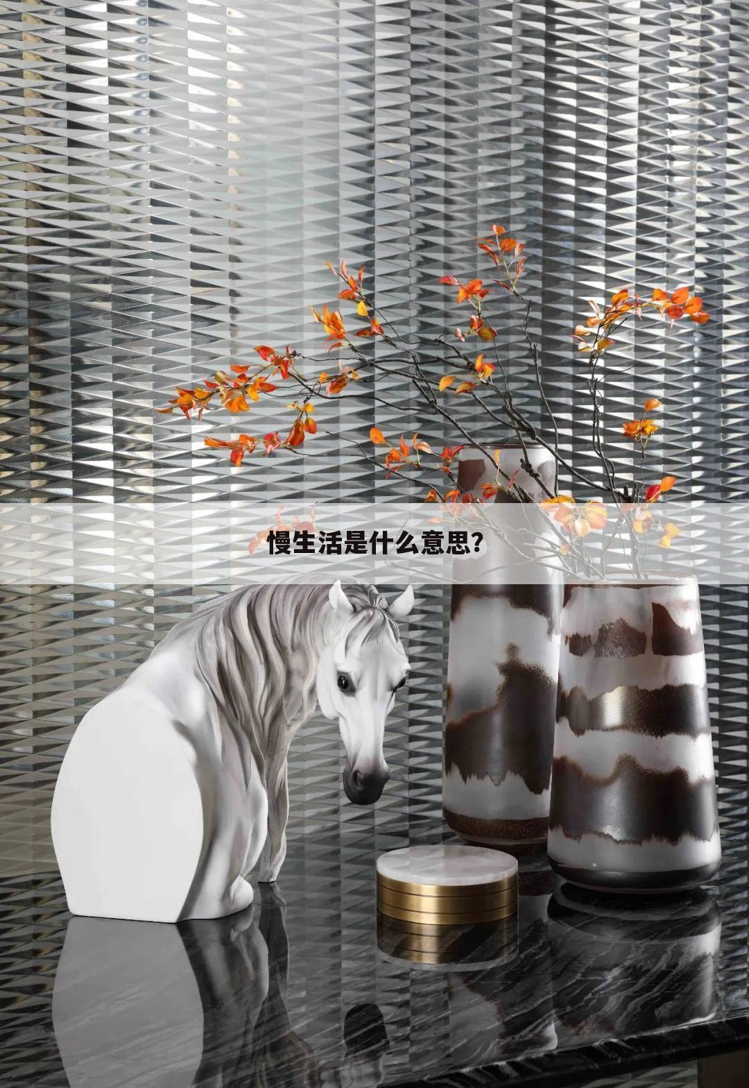 慢生活是什么意思?