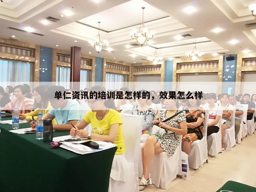 单仁资讯的培训是怎样的,效果怎么样
