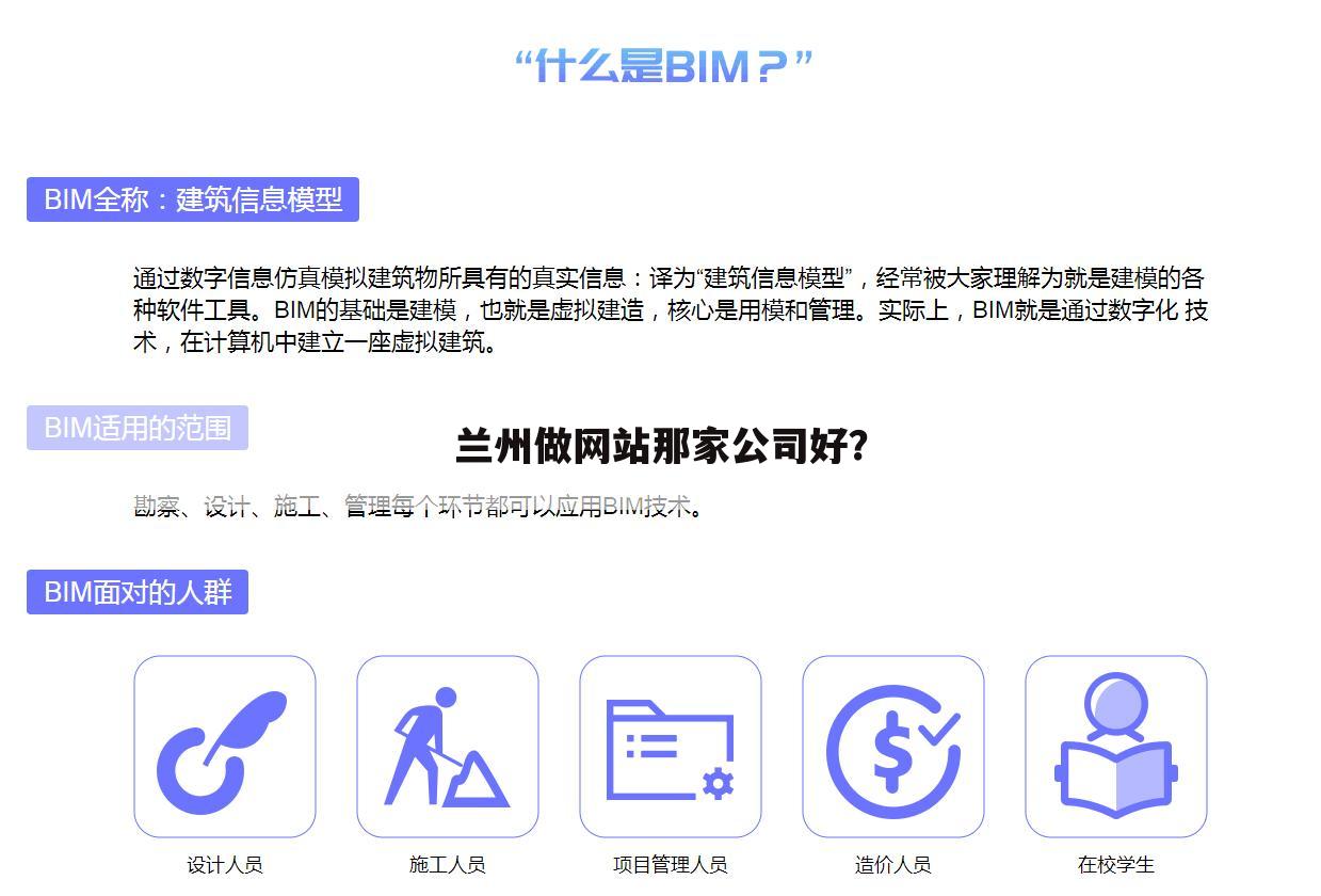 兰州做网站那家公司好？