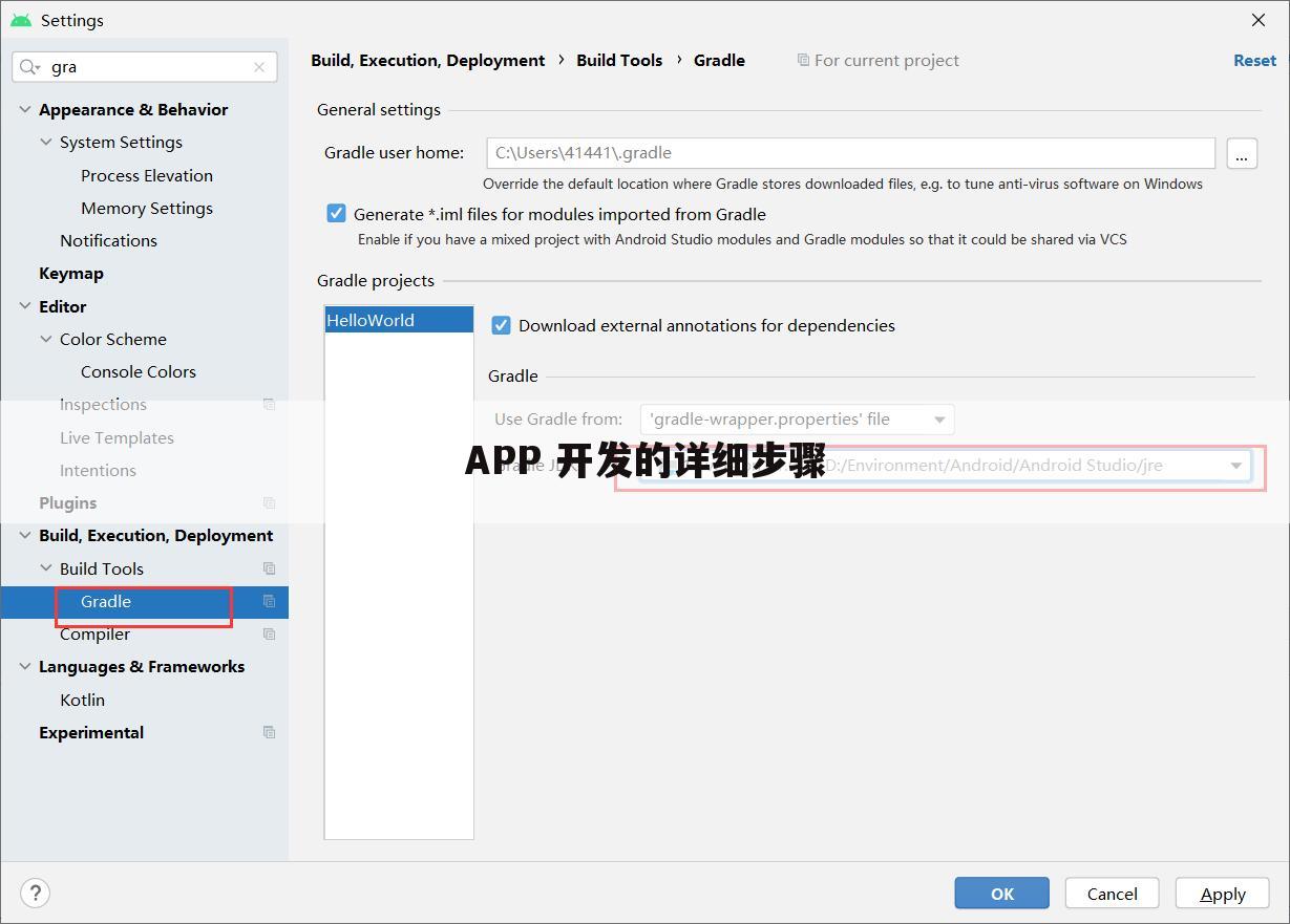 APP 开发的详细步骤